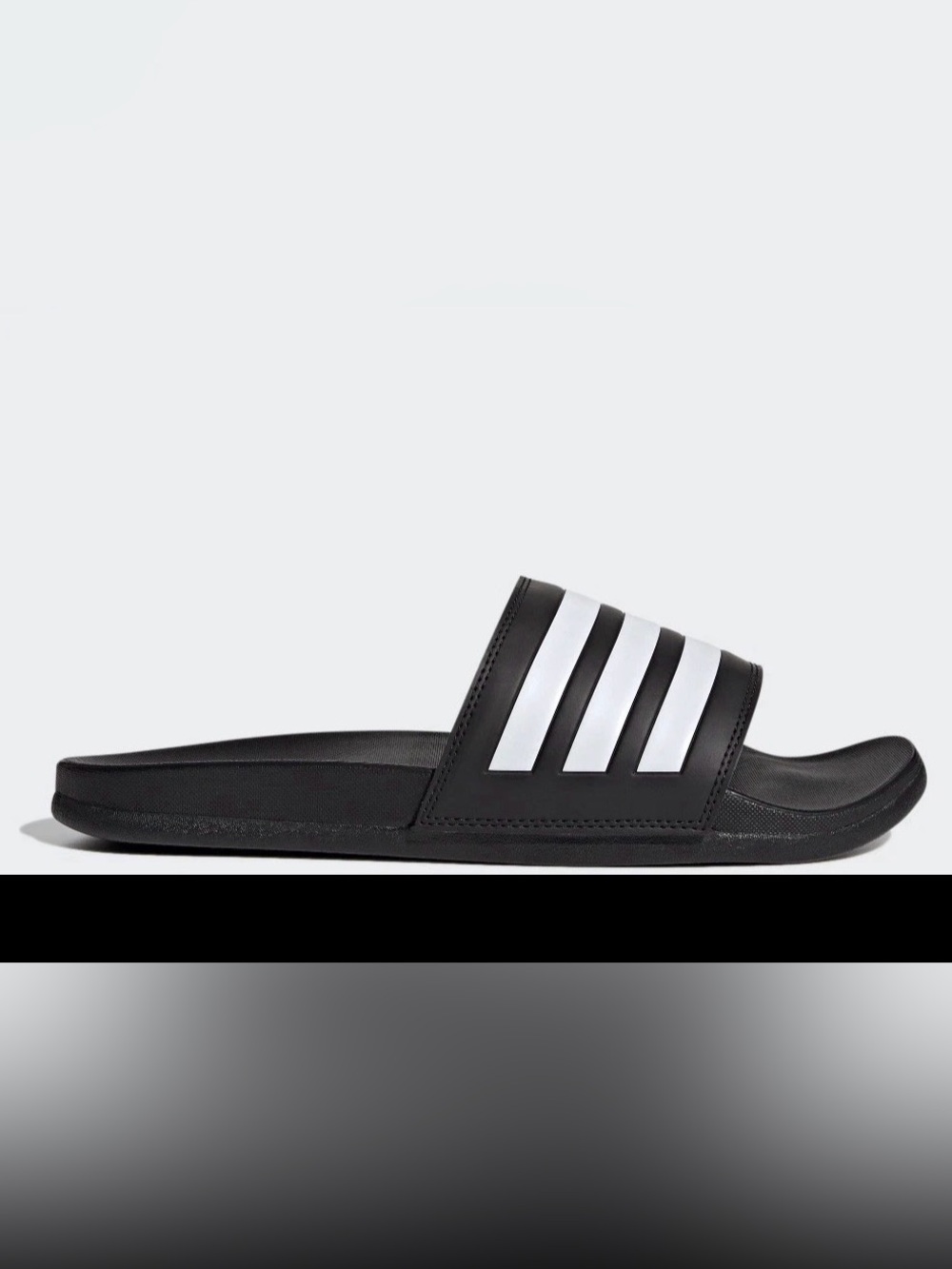 adidas Adilette Comfort Slides Unisex Cushioned Slip On Sandals Men 5/Women 6